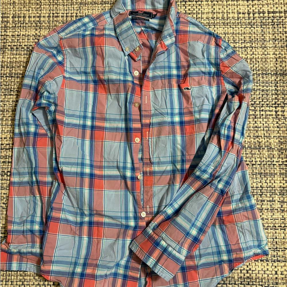 Vineyard vines slim fit Tucker shirt size medium